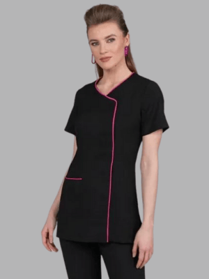 b709  work tunic suitable for Apple shape