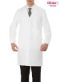 Concealed button front closing lab ciat with elastic cuff on sleeve