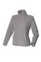 Grey zip front microfleece with pockets