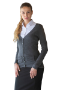Grey button front low v neck cardigan with pockets